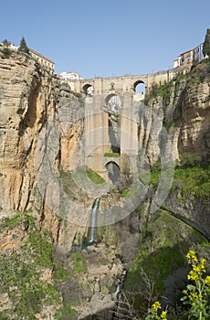 Puente Nueve in Ronda in Southern Spain