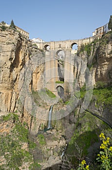 Puente Nueve in Ronda in Southern Spain photo