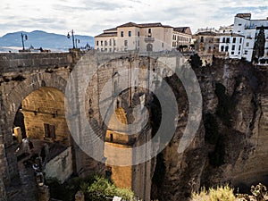 The Puente Nuevo Bridge over the El Tajo, Ronda, Spain, Espana