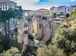 The Puente Nuevo bridge of Ronda