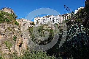 Puente Nuevo bridge in Ronda in Andalusia, Spain