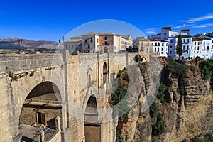 Puente Nuevo bridge in Ronda, Spain