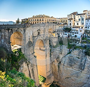 Puente Nuevo Bridge and town Ronda, Spain