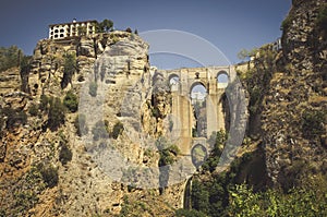 Puente Nuevo in the city of Ronda