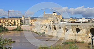 Puente Romano bridge and Mosque-Cathedral of Cordoba