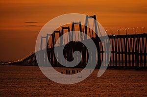 Puente sobre el lago de Maracaibo