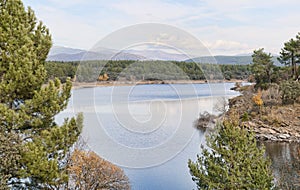 Puentes Viejas reservoir in Buitrago de Lozoya photo