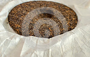 Puer or pu-erh - Pressed fermented tea