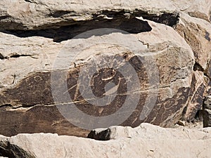 Puerco Indian Ruin Petroglyphs photo