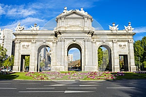 The Puerta de Alcala, Madrid photo