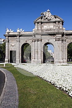 Puerta de Alcala. Madrid, Spain