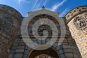 Puerta de Bisagra, a city gate of Toledo