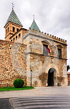 Puerta de Bisagra Nueva, Toledo, Spain photo