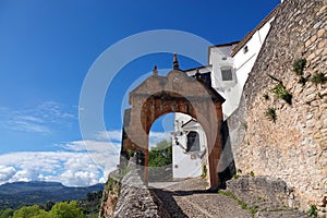 Puerta de Felipe V in Ronda in Andalusia, Spain