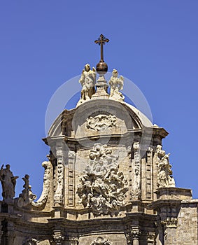 Valencia Basilica detail photo