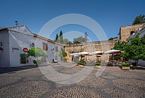 Puerta de Sevilla Gate and Square at San Basilio - Cordoba, Andalusia, Spain photo