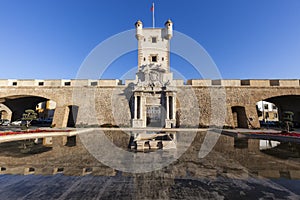 Puerta de Tierra in Cadiz