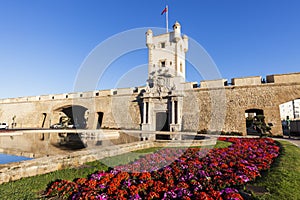 Puerta de Tierra in Cadiz photo