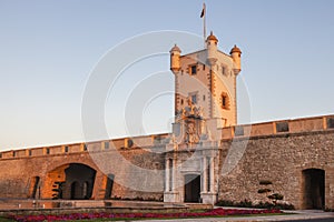 Puerta de Tierra in Cadiz photo