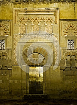 Puerta del Espiritu Santo of Cathedral Mosque, Mezquita de Cordo photo