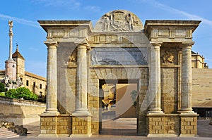 Puerta del Puente in Cordoba, Spain photo