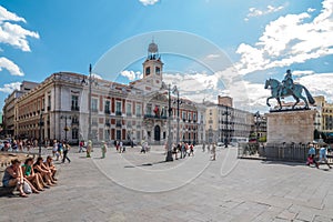 Puerta del Sol, Madrid, Spain