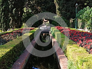 Puerta Oscura gardens-Malaga-Andalusia photo