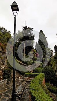 Puerta oscura gardens Malaga Andalusia Spain photo
