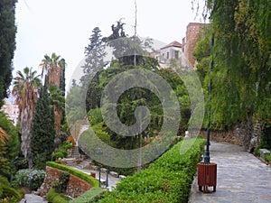 Puerta oscura Gardens-Malaga-Spain photo