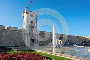 Puertas de Tierra Bastion at Plaza De La Constitucion Square - Cadiz, Andalusia, Spain photo