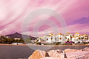 Puerto Banus.