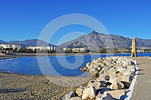 Puerto Banus in Marbella, Spain photo