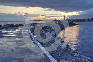 Puerto Banus seafront,Costa del Sol,Spain