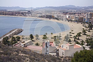 Puerto de Mazarron beach