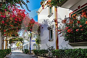 Puerto de Mogan, a beautiful, romantic town on Gran Canaria, Spain