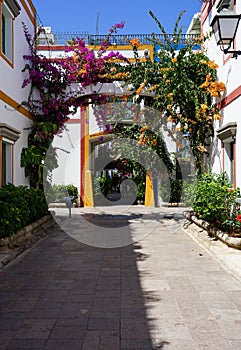 Puerto de Mogan at Gran Canaria