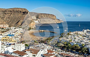 Puerto de Mogan in Gran Canaria, Spain, Europe