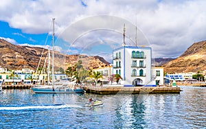 Puerto de Mogan landscape