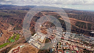 Puerto de Mogan town on the coast of Gran Canaria island