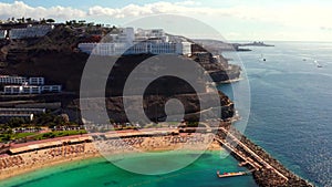 Puerto de Mogan town on the coast of Gran Canaria island