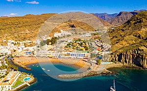 Puerto de Mogan town on the coast of Gran Canaria island