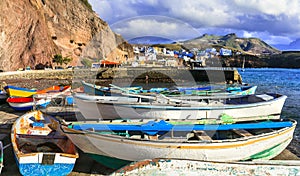 Puerto de Sardina - traditional fishing village in Gran Canaria. Canary islands photo