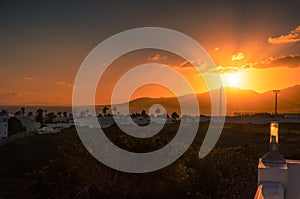 Puerto del carmen sunset photo