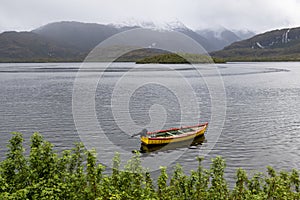 Puerto Eden, Chile, Rowboat, Travel