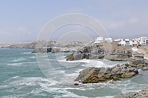 Puerto Fiel beach resort located at south of Lima