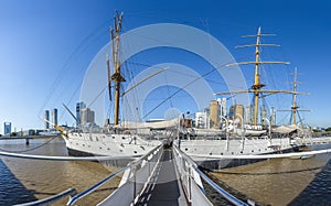 Puerto Madero district in Buenos Aires, Argentina.