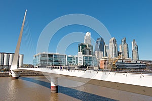 Puerto Madero (harbor) modern part of Buenos Aires Argentina