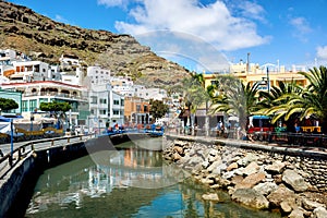 Puerto Mogan. Gran Canaria. Spain photo