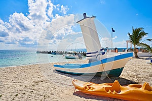 Puerto Morelos beach in Mayan Riviera