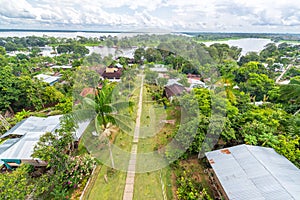 Puerto Narino and River View